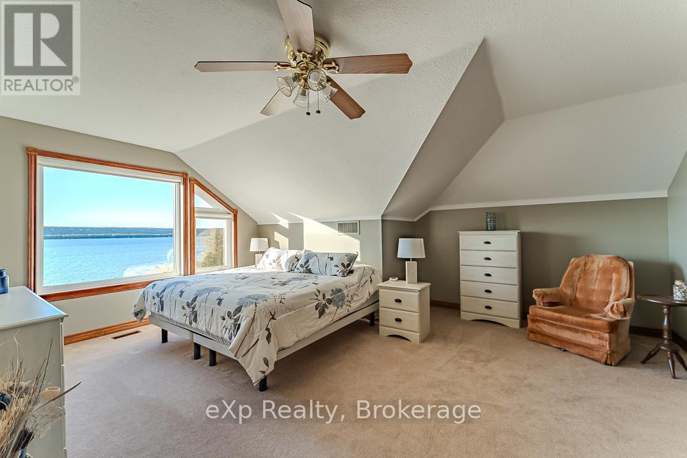 Upper Level Bedroom - 502411 Grey Road 1 Road, Georgian Bluffs, ON - Indoor Photo Showing Bedroom
