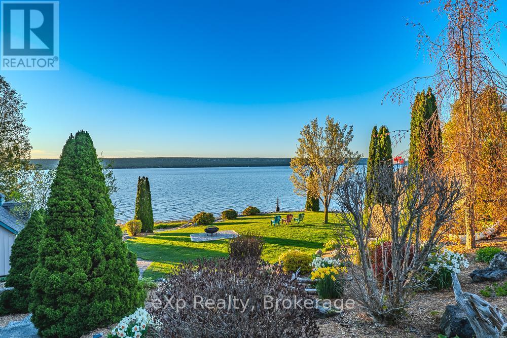 502411 Grey Road 1 Road, Georgian Bluffs, ON - Outdoor With Body Of Water With View