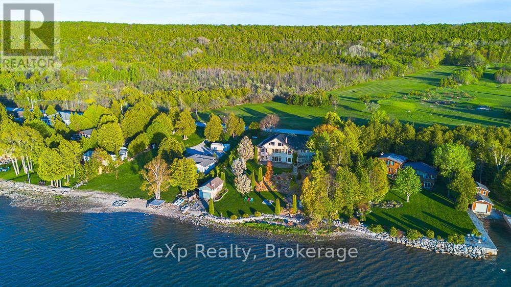 502411 Grey Road 1 Road, Georgian Bluffs, ON - Outdoor With Body Of Water With View