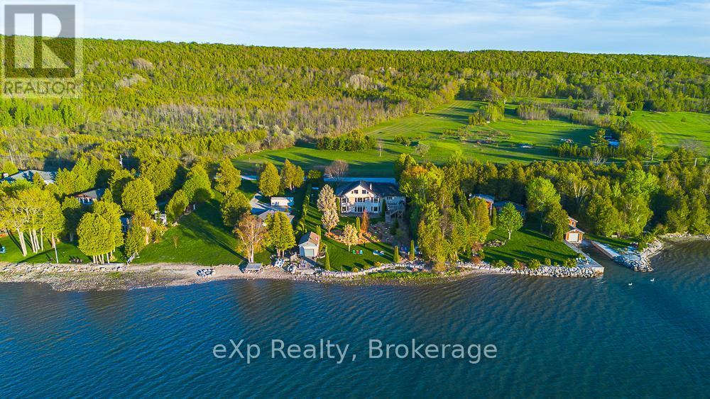 502411 Grey Road 1 Road, Georgian Bluffs, ON - Outdoor With Body Of Water With View