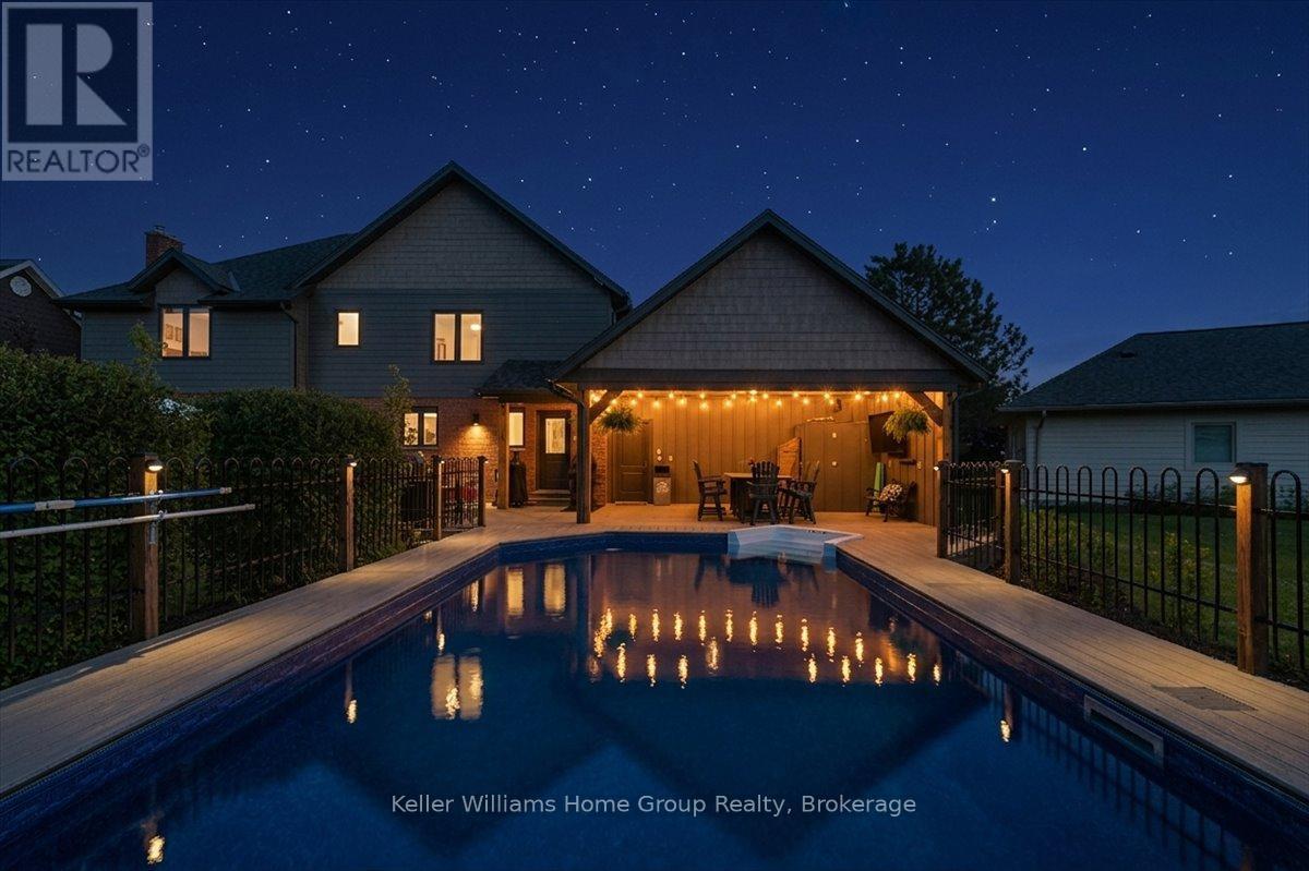 8 Stonefield Drive, Woolwich, ON - Outdoor With In Ground Pool