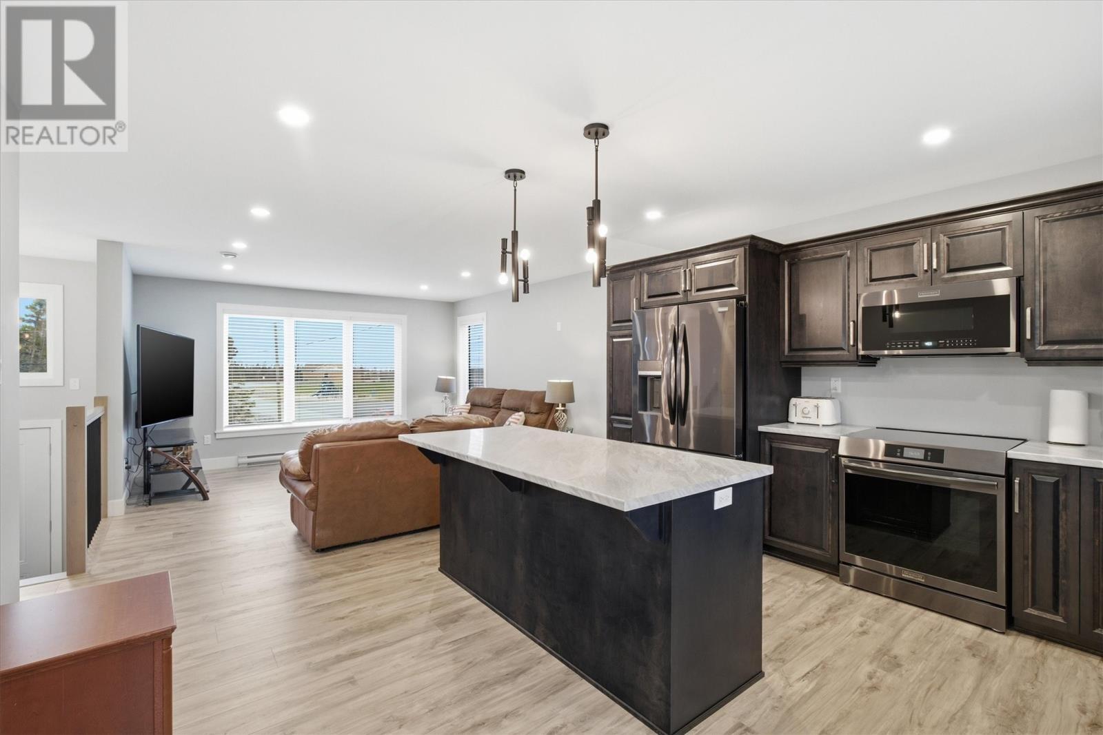 1657 Conception Bay Highway, Cbs, NL - Indoor Photo Showing Kitchen With Upgraded Kitchen