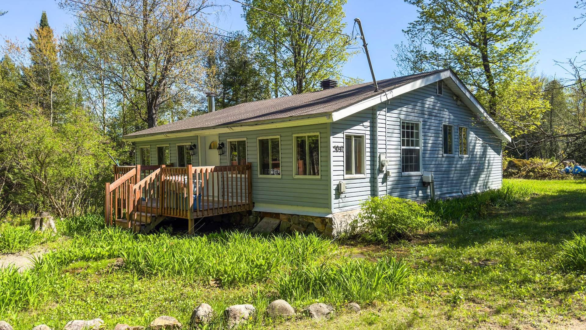 Façade - 5041 Ch. Lost River, Harrington, QC - Outdoor With Deck Patio Veranda