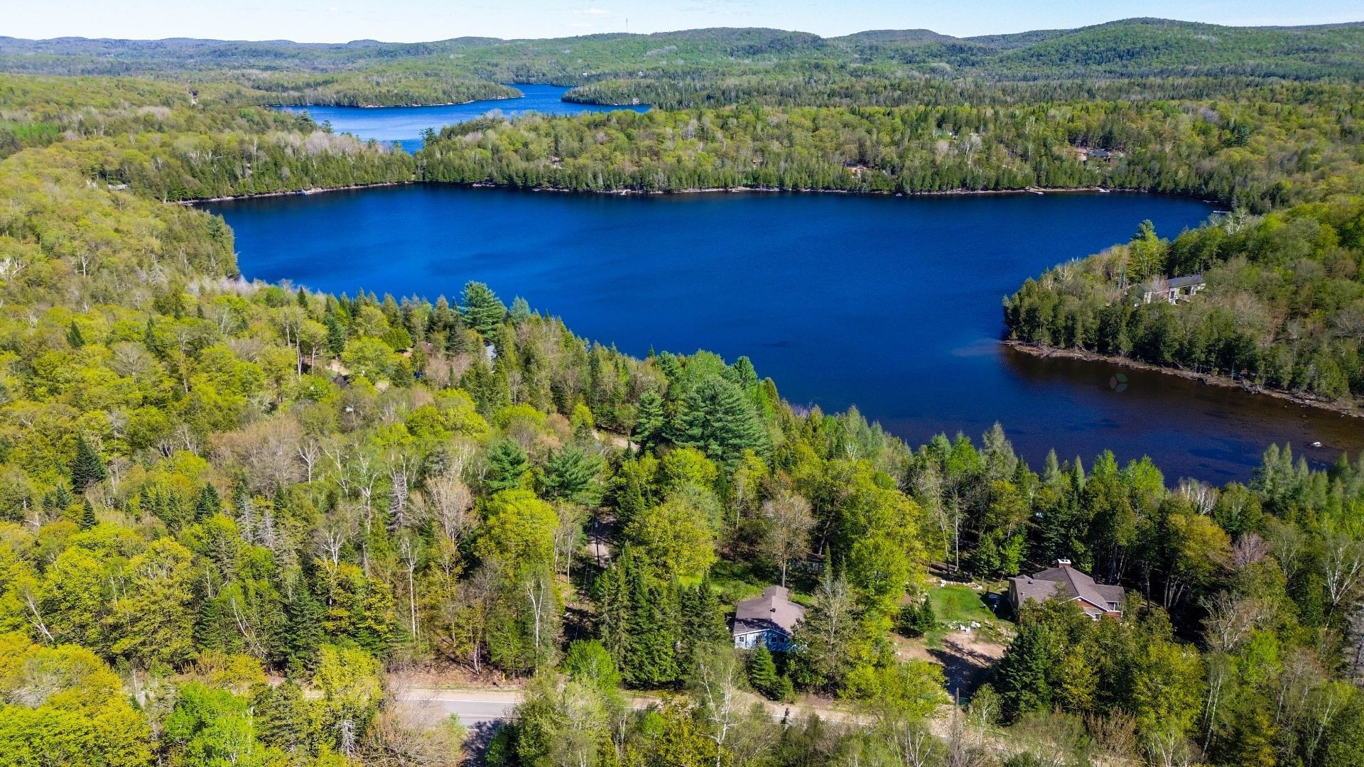 Vue d'ensemble - 5041 Ch. Lost River, Harrington, QC - Outdoor With Body Of Water With View