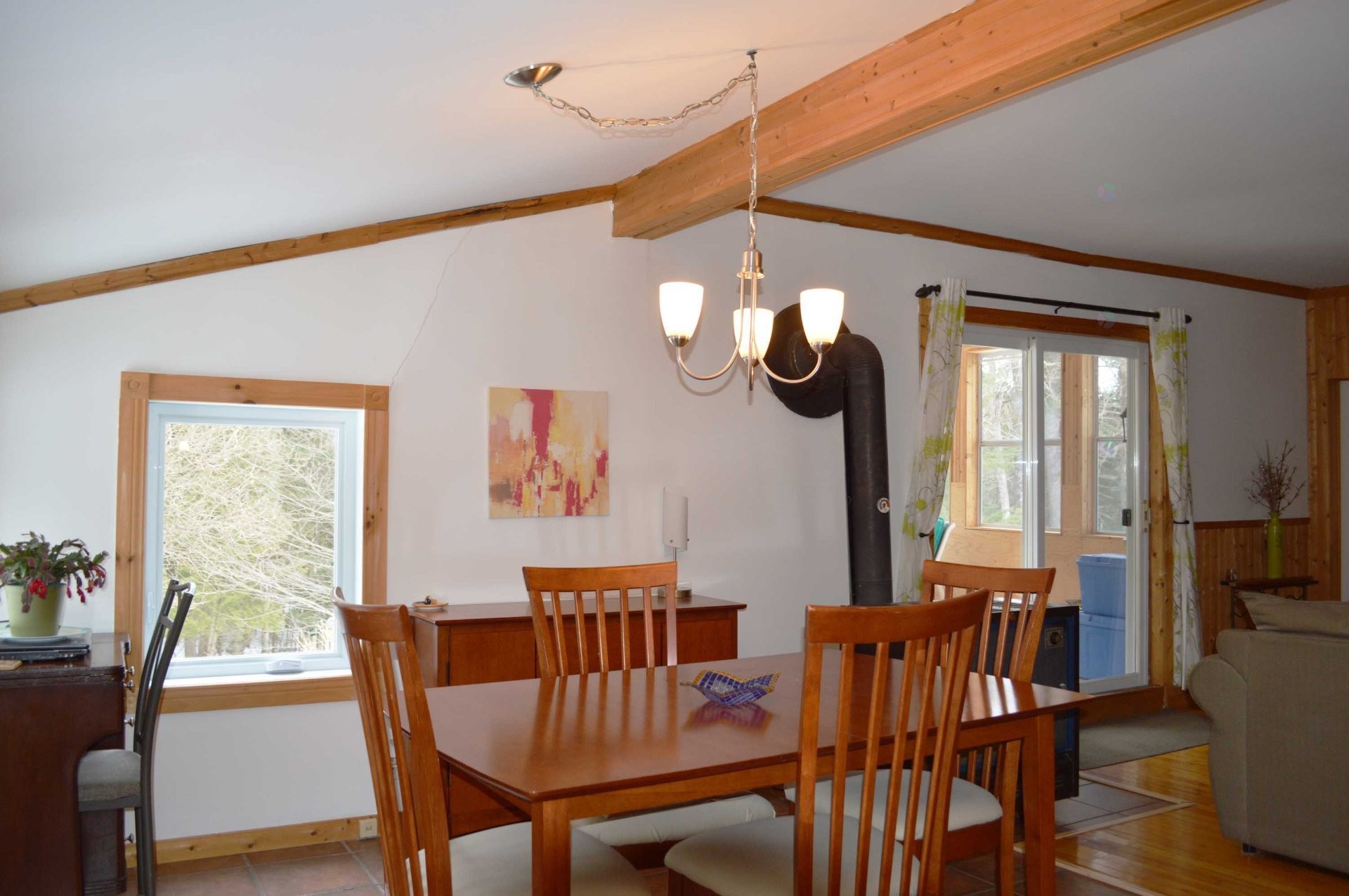 Salle à manger - 5041 Ch. Lost River, Harrington, QC - Indoor Photo Showing Dining Room
