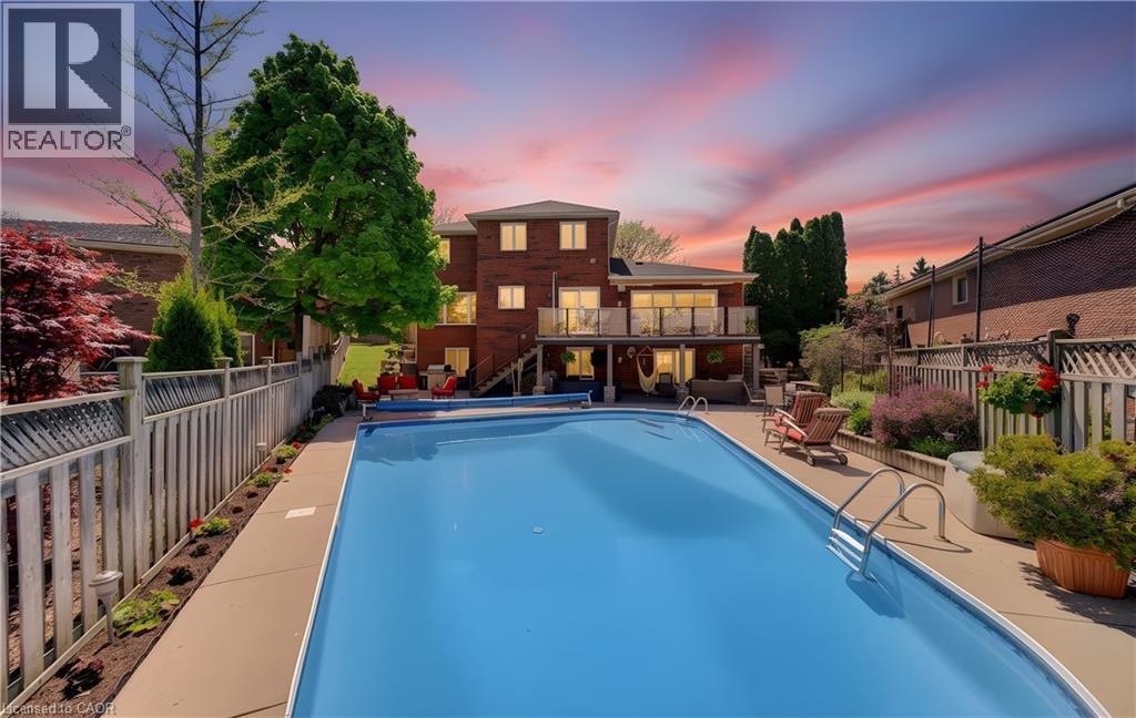 97 Manitoulin Crescent, Kitchener, ON - Outdoor With In Ground Pool
