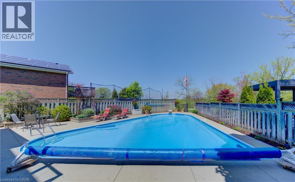 97 Manitoulin Crescent, Kitchener, ON - Outdoor With In Ground Pool