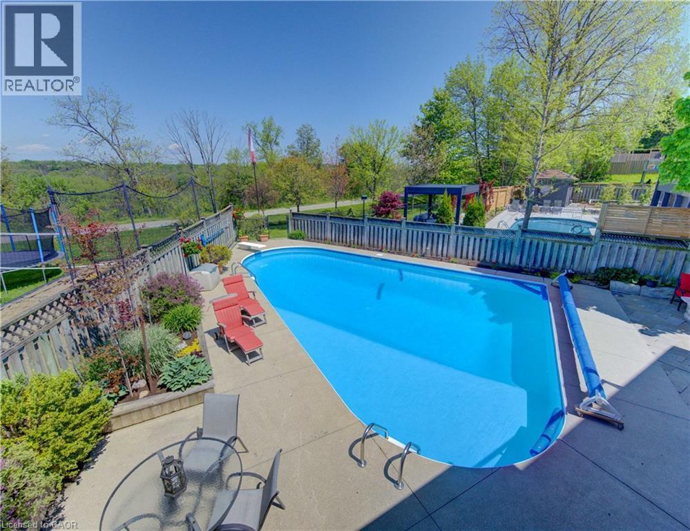 97 Manitoulin Crescent, Kitchener, ON - Outdoor With In Ground Pool