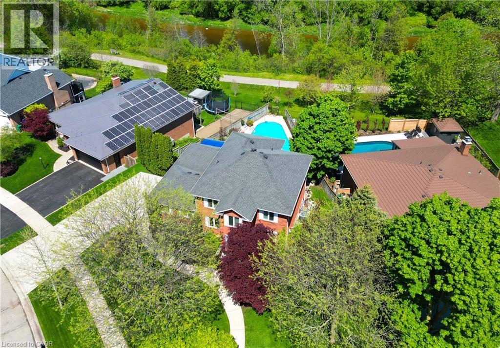 97 Manitoulin Crescent, Kitchener, ON - Outdoor With In Ground Pool