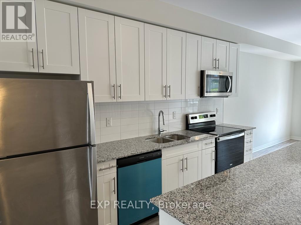 1663 Pleasure Valley Path, Oshawa, ON - Indoor Photo Showing Kitchen With Stainless Steel Kitchen With Double Sink With Upgraded Kitchen