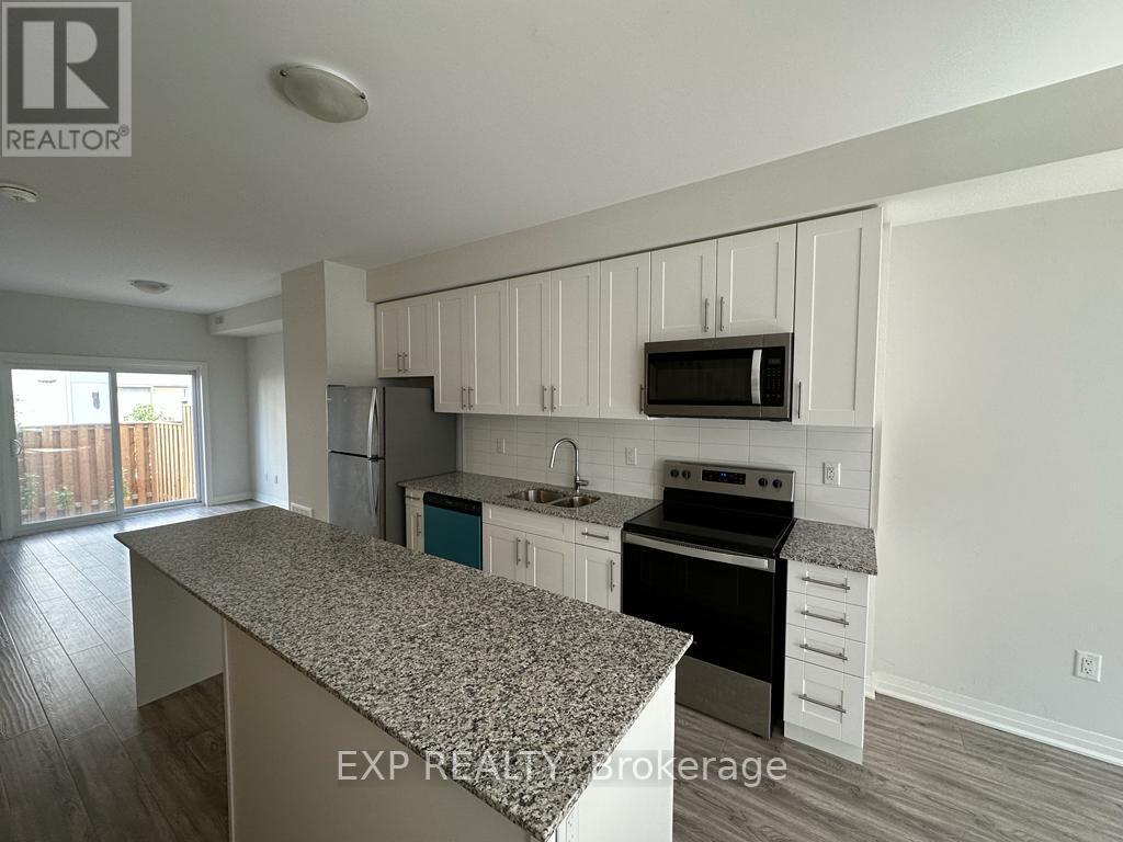 1663 Pleasure Valley Path, Oshawa, ON - Indoor Photo Showing Kitchen With Double Sink