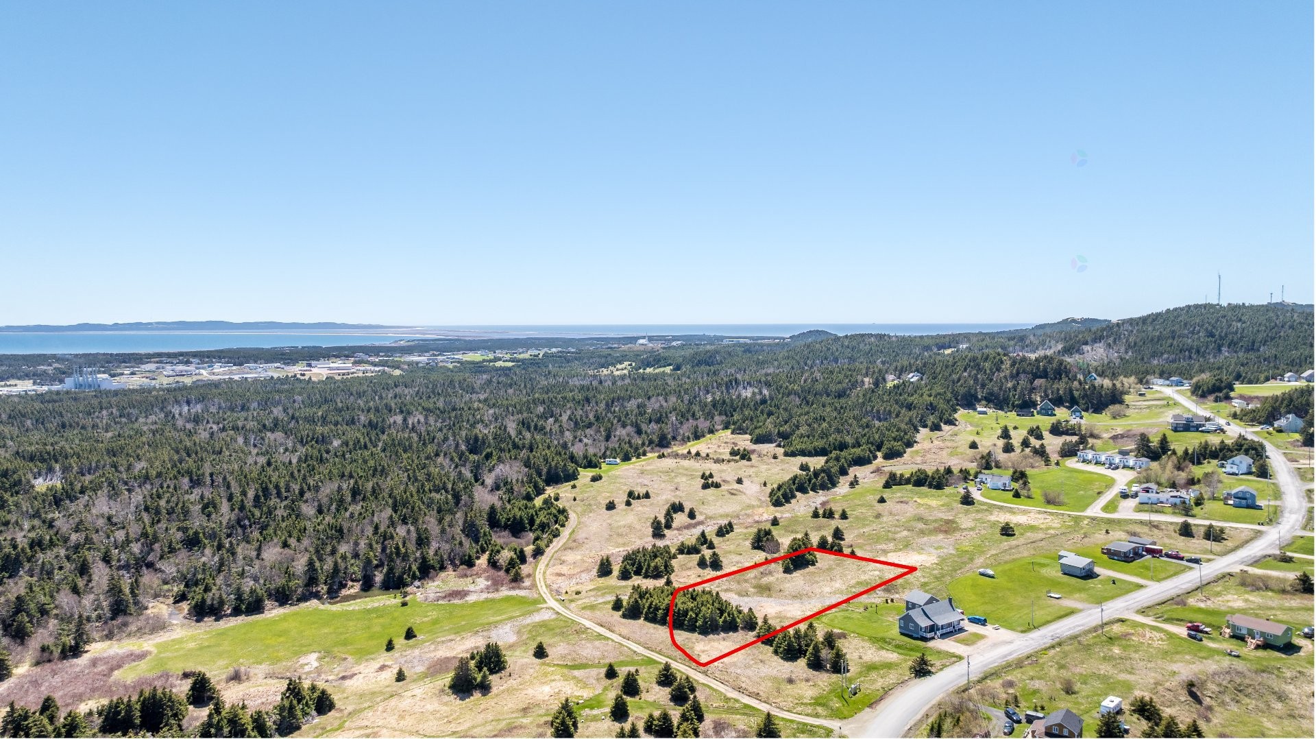 Aerial View - Ch. Des Patton, Les Îles-De-La-Madeleine, QC
