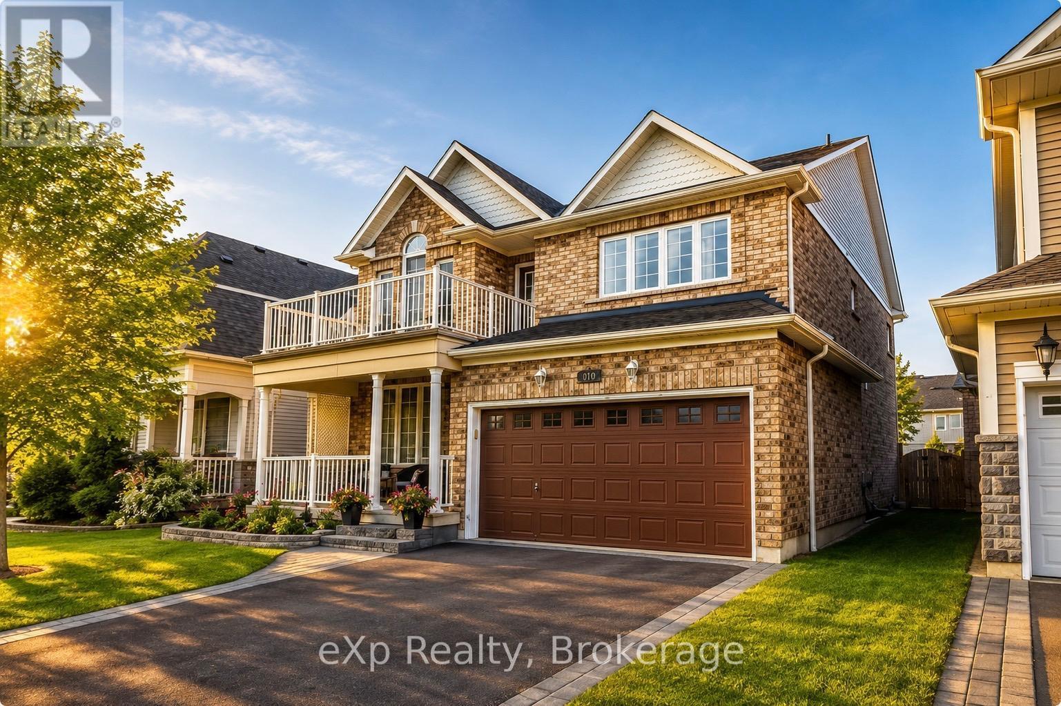 371 Carnwith Drive E, Whitby (Brooklin), ON - Outdoor With Balcony With Facade