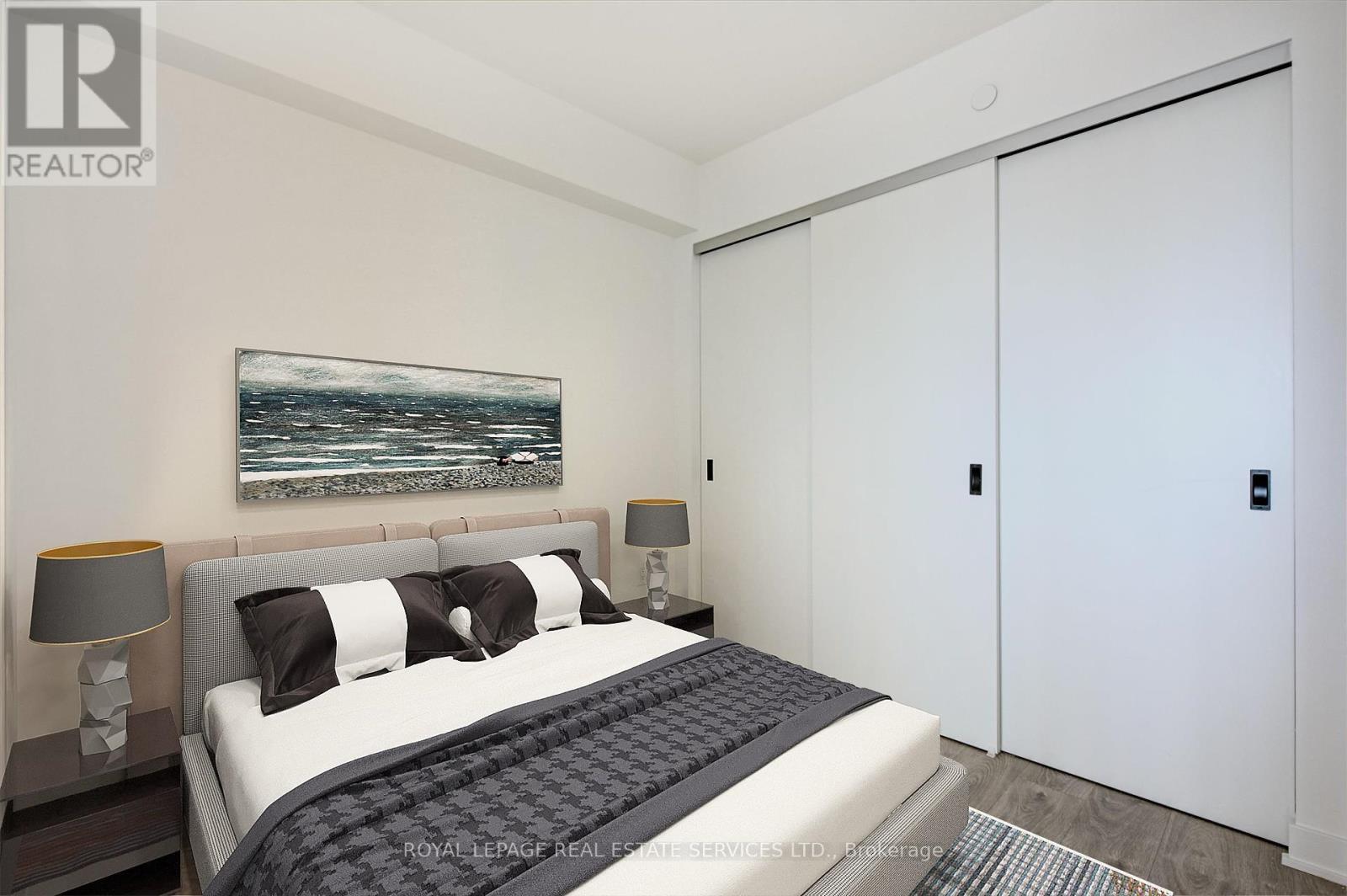 #523 - 36 Zorra Street, Toronto, ON - Indoor Photo Showing Bedroom
