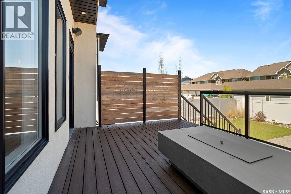 4238 Green Olive Way E, Regina, SK - Outdoor With Deck Patio Veranda With Exterior