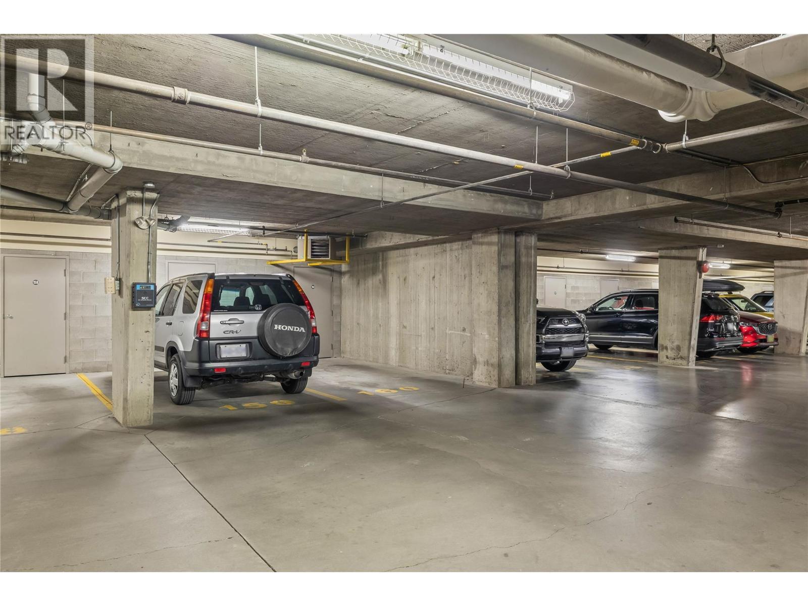 Parking Stall & Storage #160 - 3735 Casorso Road Unit# 410, Kelowna, BC - Indoor Photo Showing Garage