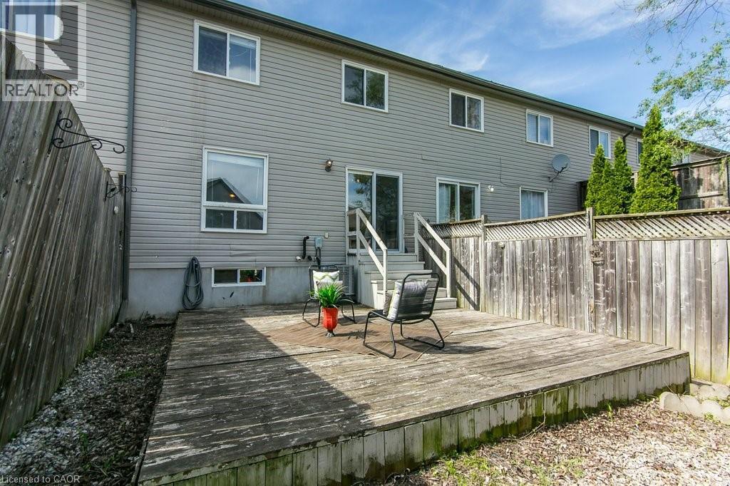 71 Foxglove Crescent, Kitchener, ON - Outdoor With Deck Patio Veranda With Exterior