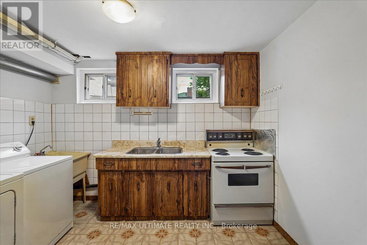 12 Thurodale Avenue, Toronto, ON - Indoor Photo Showing Kitchen With Double Sink