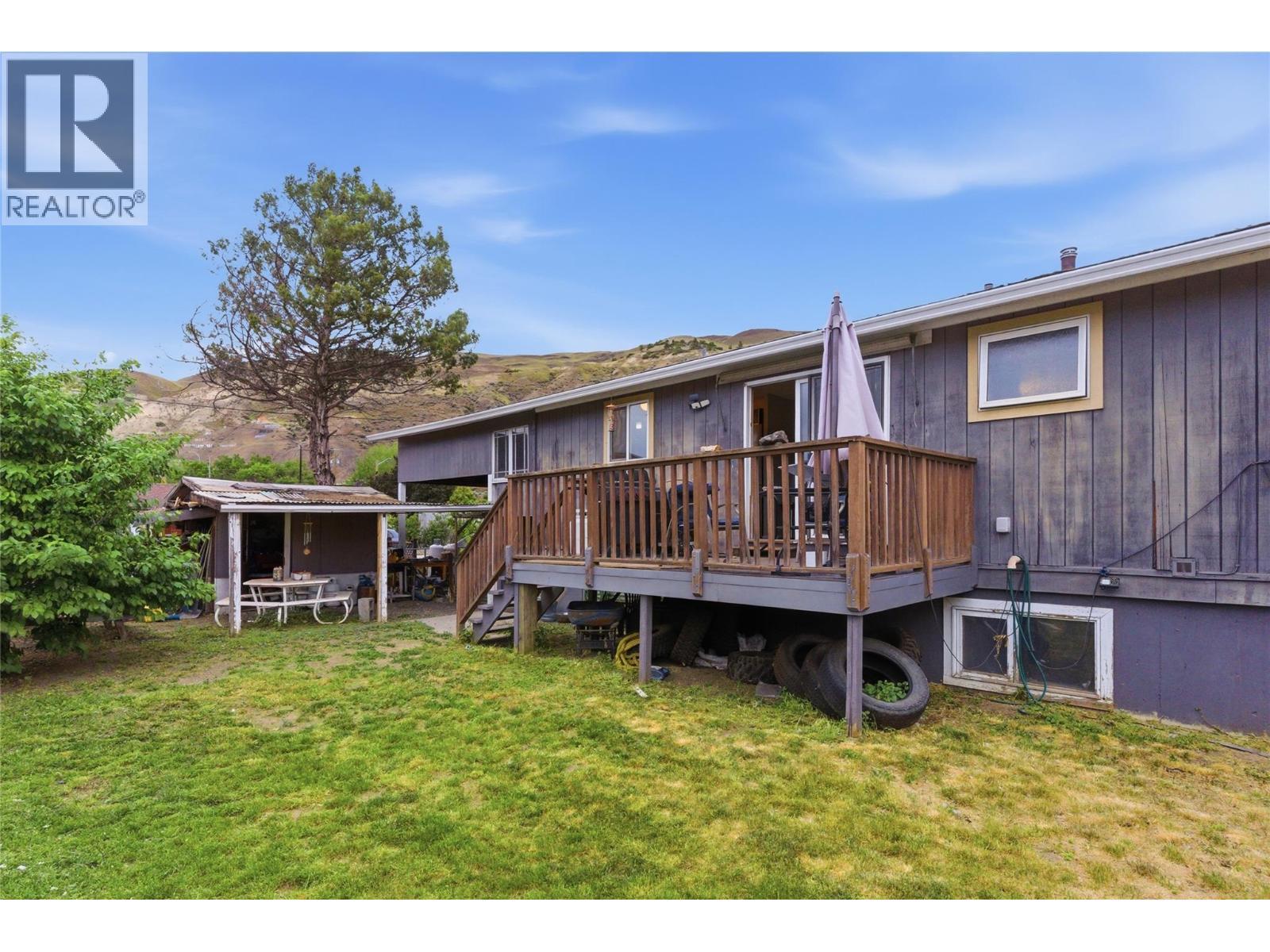 421 Tingley Street, Ashcroft, BC - Outdoor With Deck Patio Veranda
