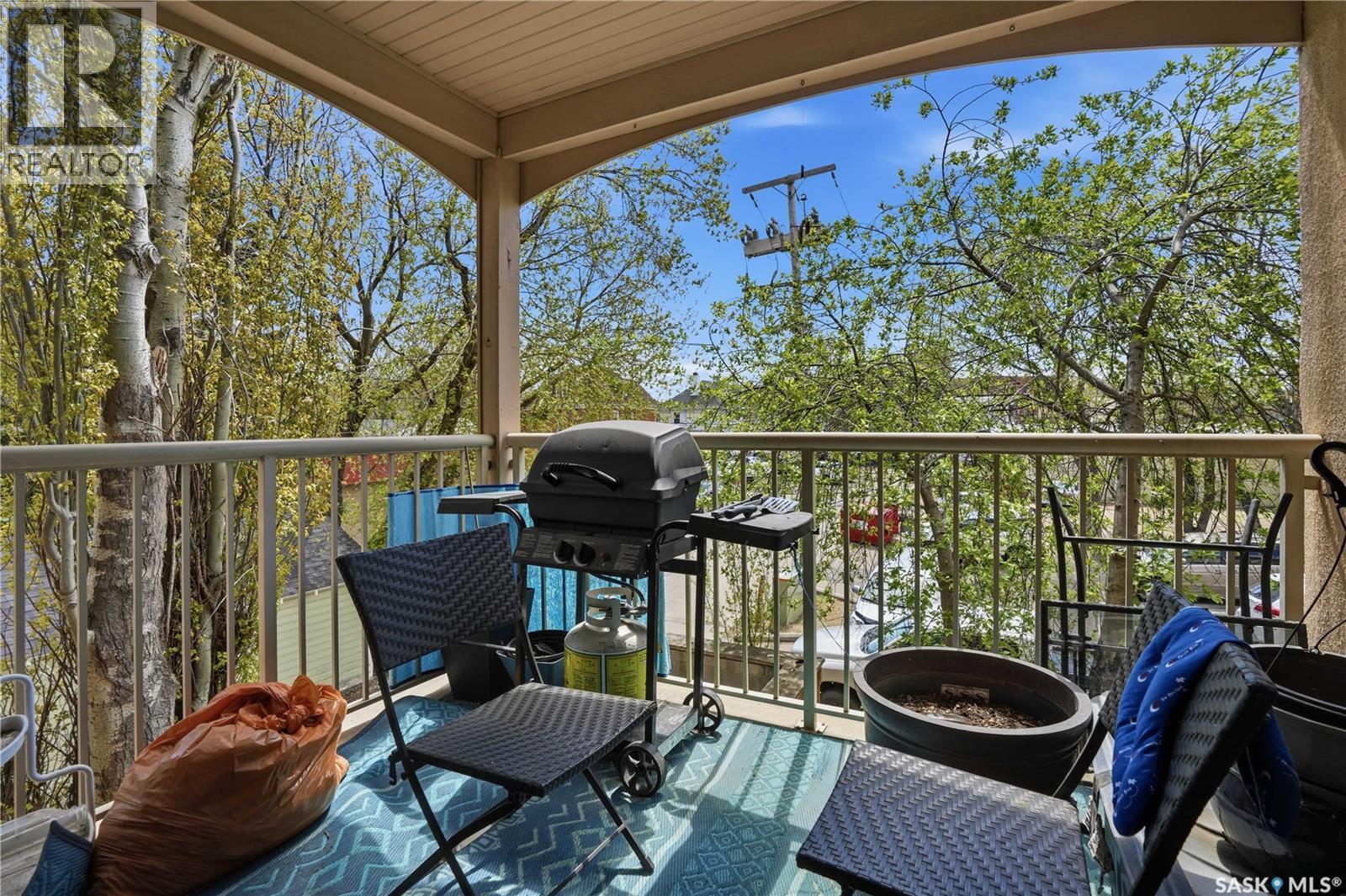206 2315 Cornwall Street, Regina, SK - Outdoor With Balcony With Deck Patio Veranda With Exterior