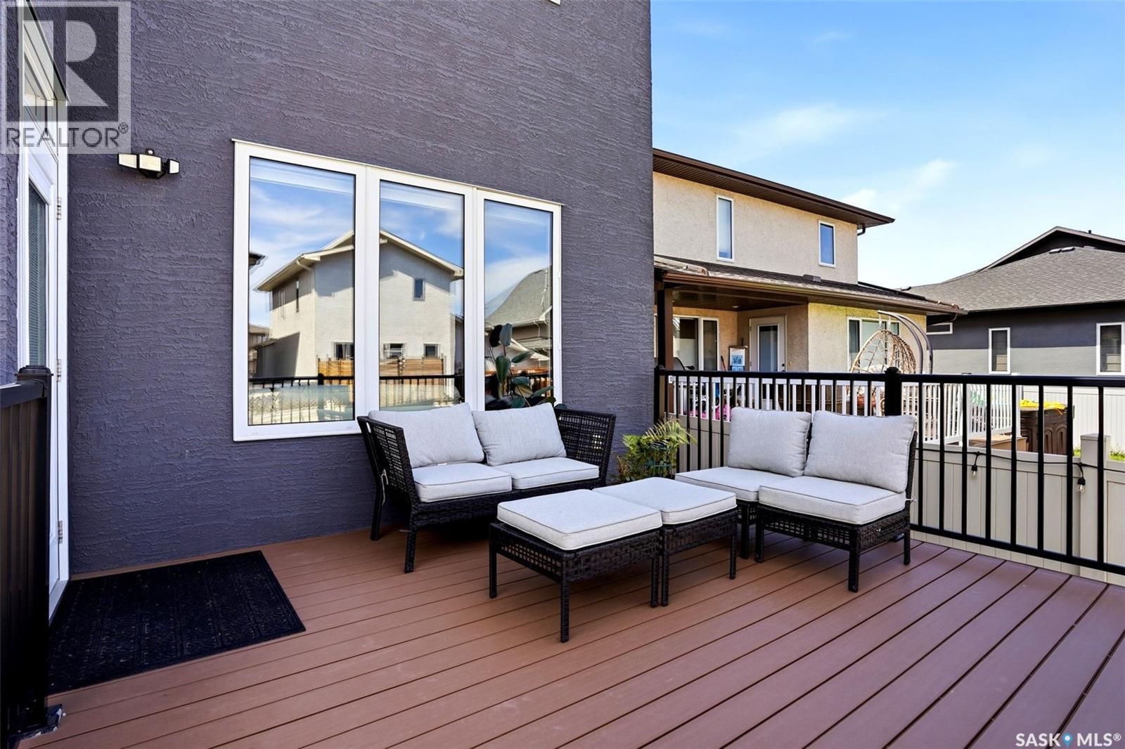 4868 Wright Road, Regina, SK - Outdoor With Deck Patio Veranda With Exterior