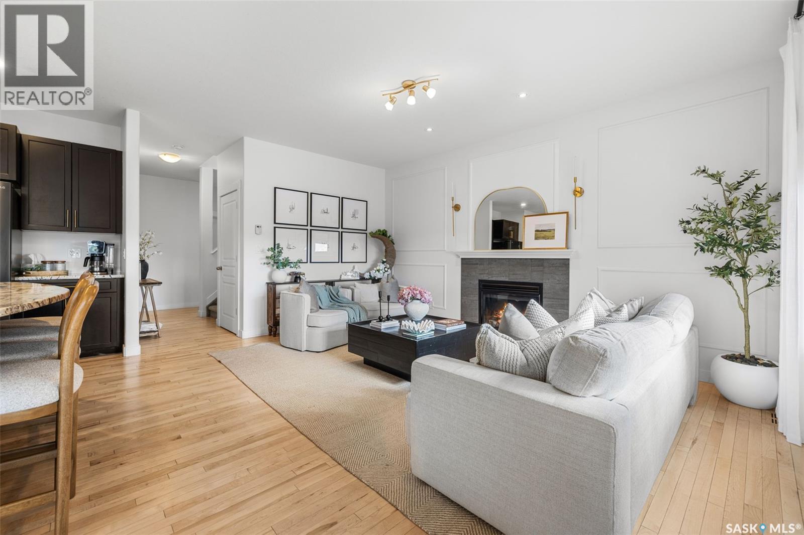 5018 Padwick Road, Regina, SK - Indoor With Fireplace