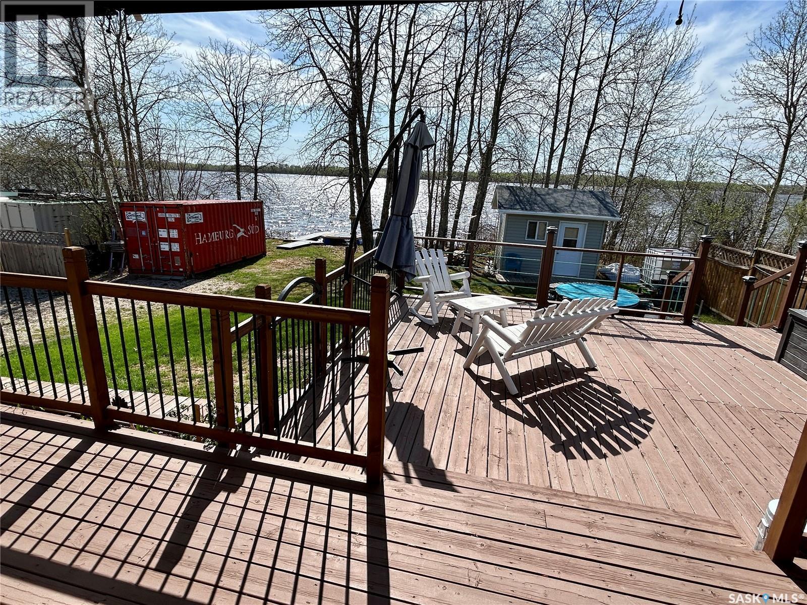 2 Willow Road, Dickson Lake, SK - Outdoor With Deck Patio Veranda