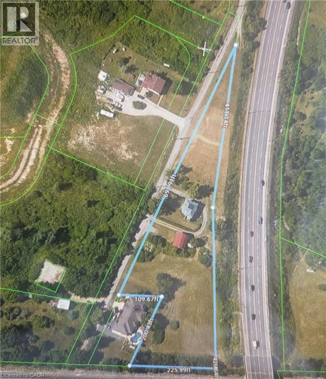 Survey Map. Outlining the property boundaries and dimensions - 83 Webster Road, Hamilton, ON