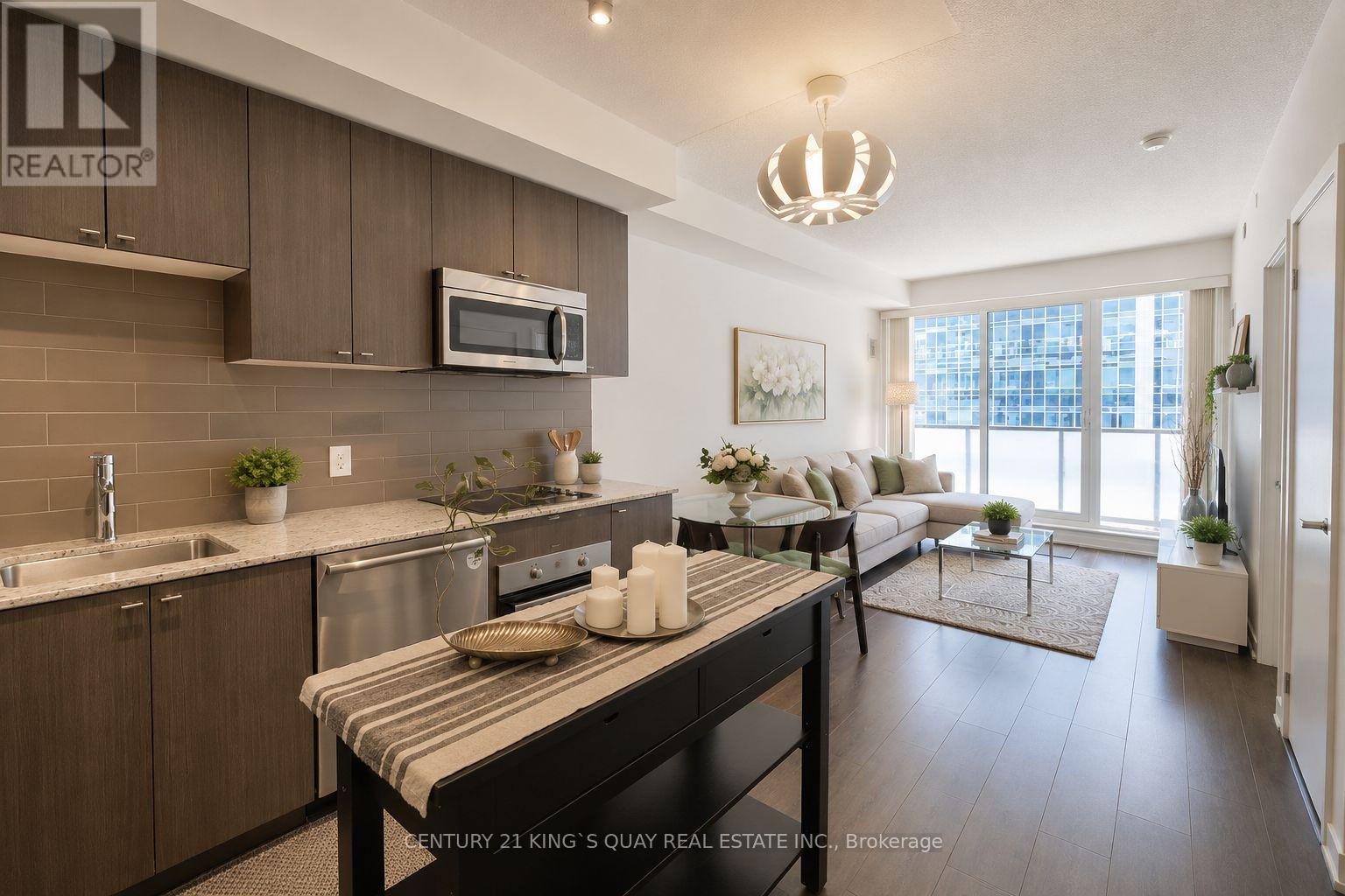 503 - 18 Rean Drive, Toronto, ON - Indoor Photo Showing Kitchen