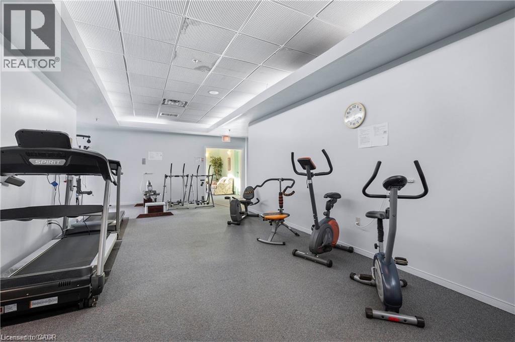 Exercise room - 1414 King Street E Unit# 101, Kitchener, ON - Indoor Photo Showing Gym Room