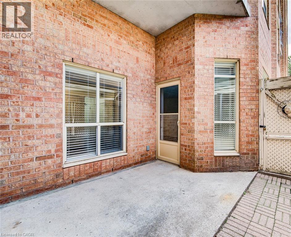 Large terrace - 1414 King Street E Unit# 101, Kitchener, ON - Outdoor With Exterior