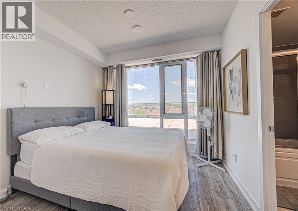 3210 Dakota Common Unit# 407A, Burlington, ON - Indoor Photo Showing Bedroom
