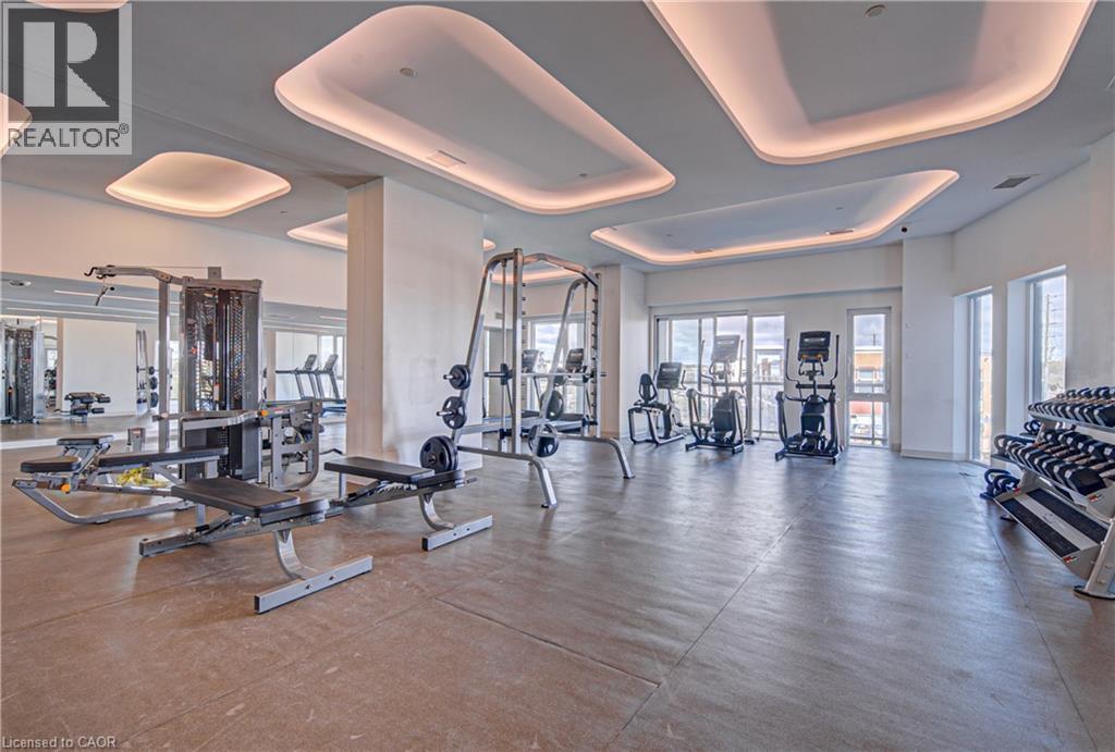 3210 Dakota Common Unit# 407A, Burlington, ON - Indoor Photo Showing Gym Room