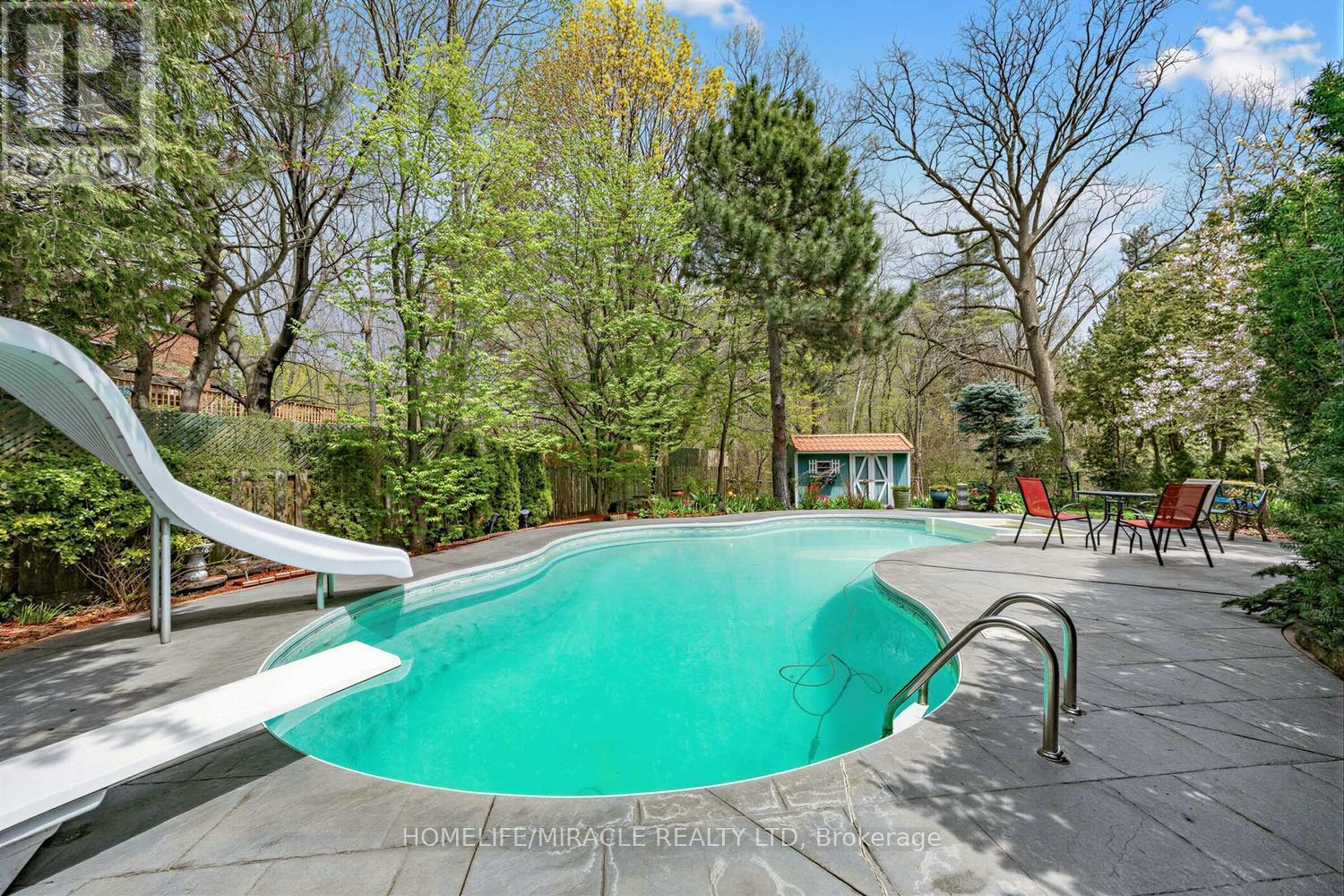 2023 Jacamar Court, Mississauga, ON - Outdoor With In Ground Pool
