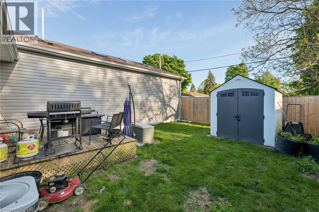 Unit A - Private Fenced Backyard & Garden Shed - 158 Laurentian Drive N, London, ON - Outdoor With Deck Patio Veranda