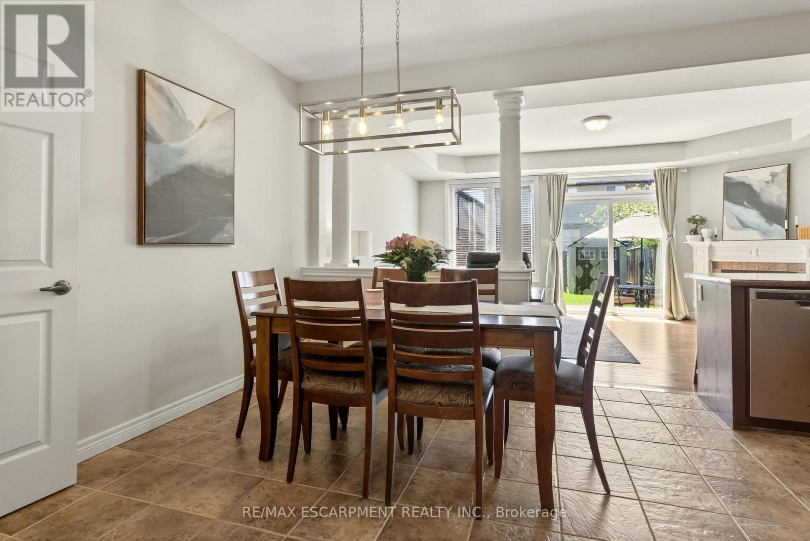62 Fall Fair Way, Hamilton, ON - Indoor Photo Showing Dining Room
