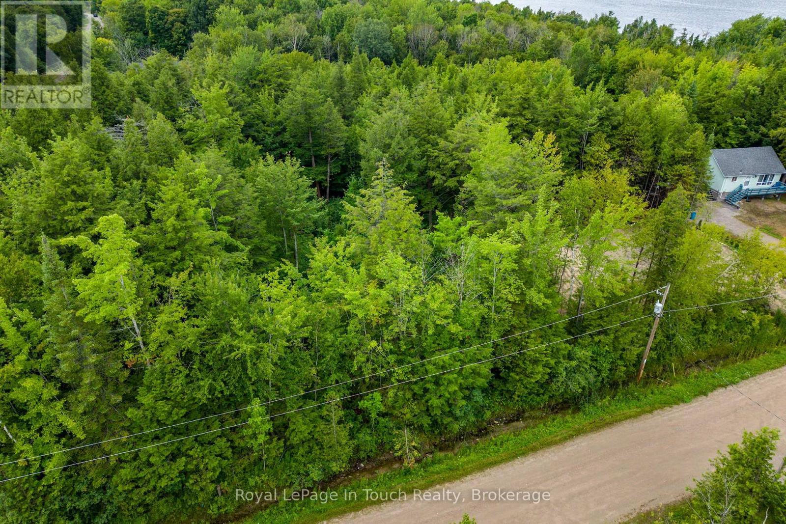 Aerial of the Vacant Lot - Lt 484 Tomahawk Crescent, Tiny, ON