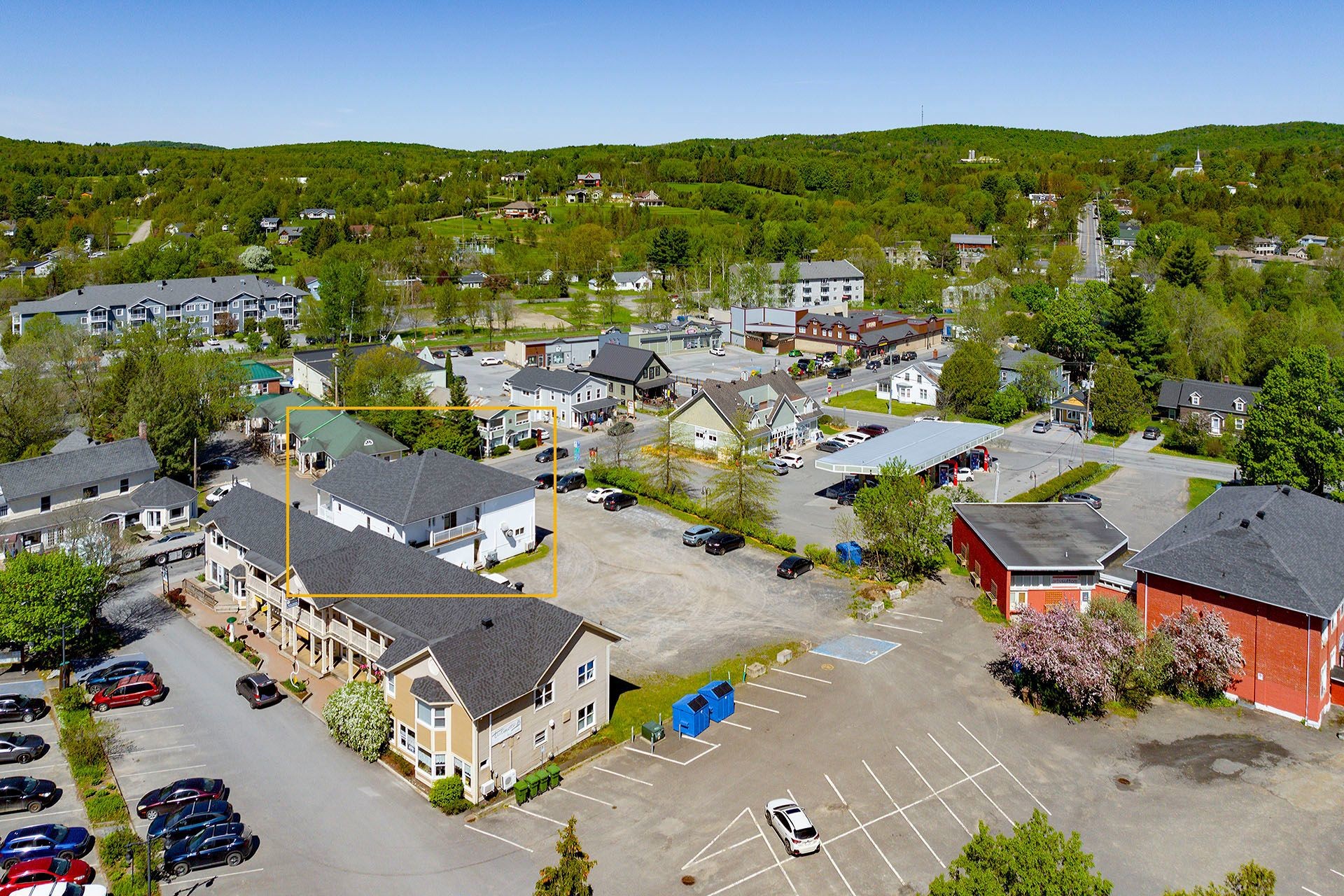 Photo aérienne - 22 Rue Principale N., Sutton, QC - Outdoor With View