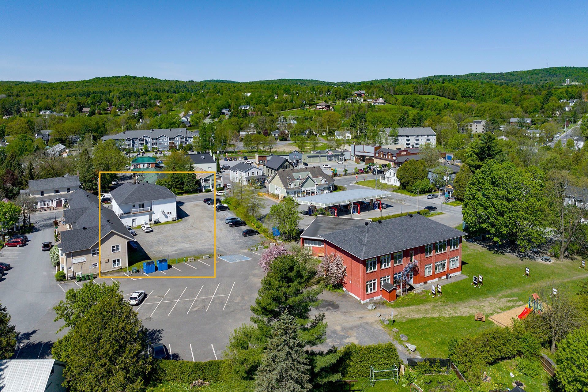Photo aérienne - 22 Rue Principale N., Sutton, QC - Outdoor With View