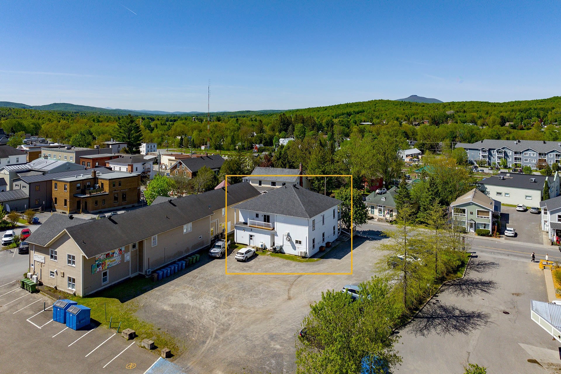 Photo aérienne - 22 Rue Principale N., Sutton, QC - Outdoor With View
