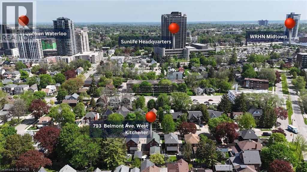 793 Belmont Avenue W, Kitchener, ON - Outdoor With View