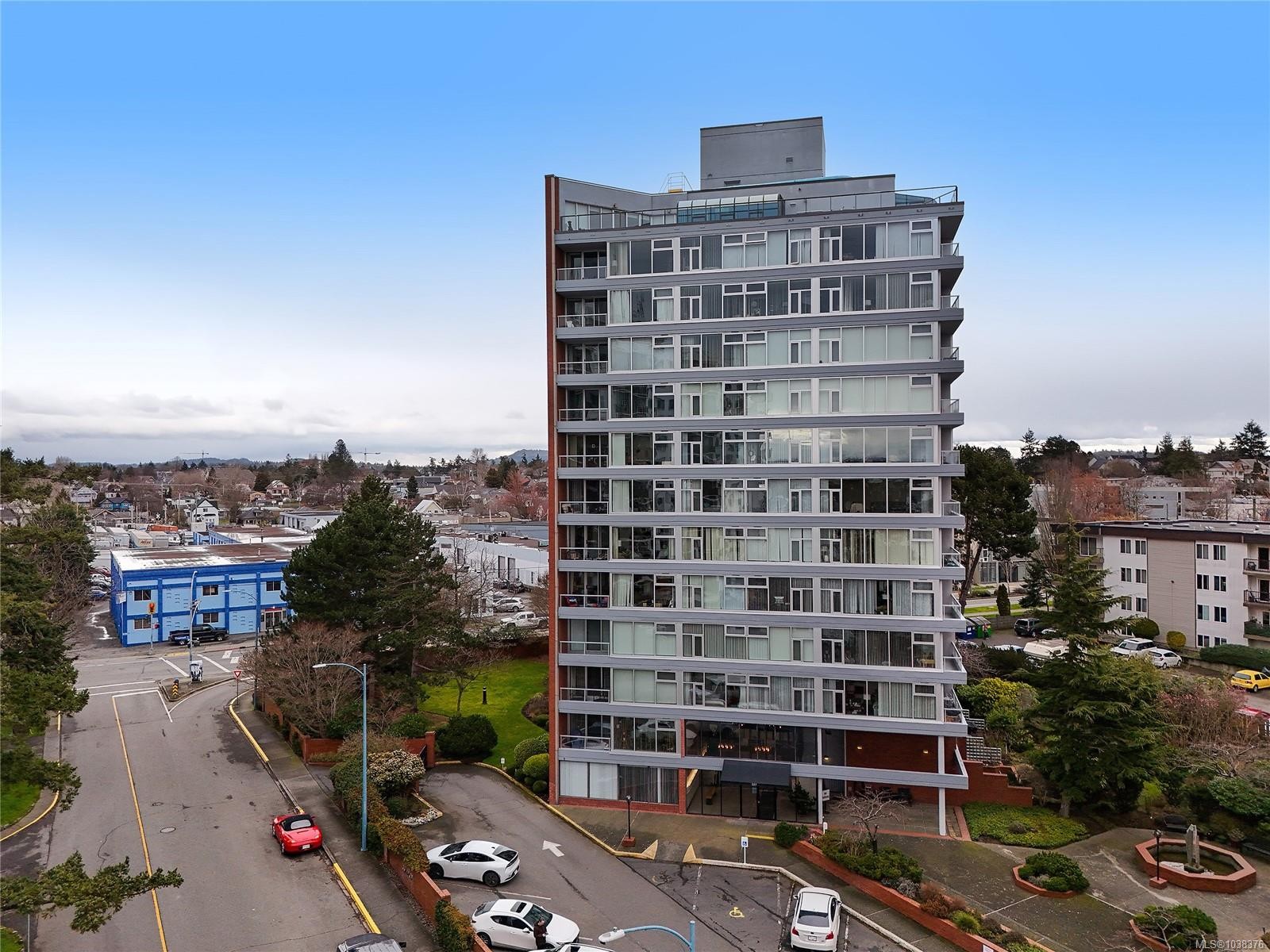 #1101-327 Maitland St, Victoria, BC - Outdoor With Balcony