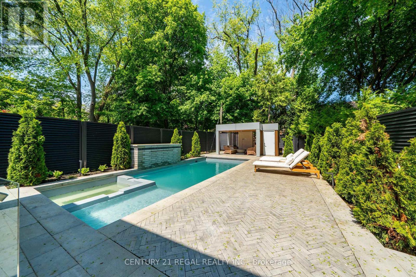 43 Wanless Crescent, Toronto, ON - Outdoor With In Ground Pool