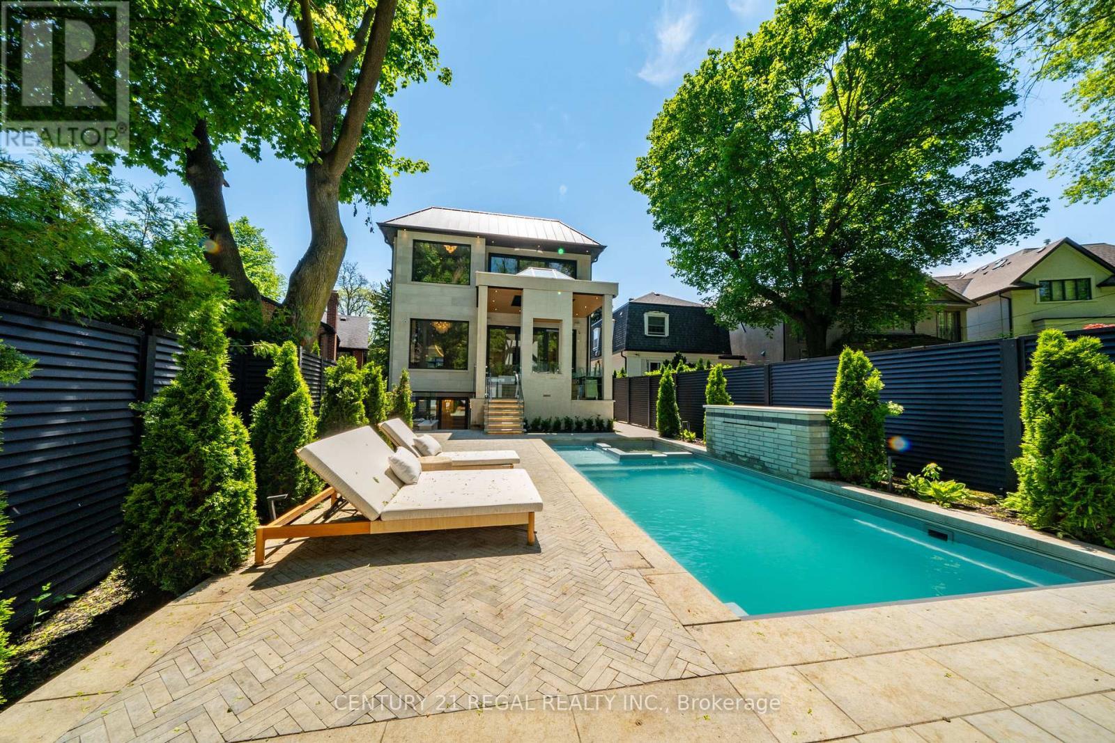 43 Wanless Crescent, Toronto, ON - Outdoor With In Ground Pool