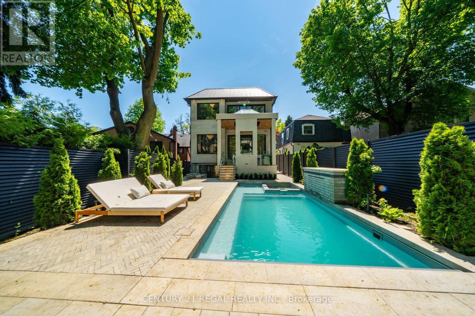 43 Wanless Crescent, Toronto, ON - Outdoor With In Ground Pool