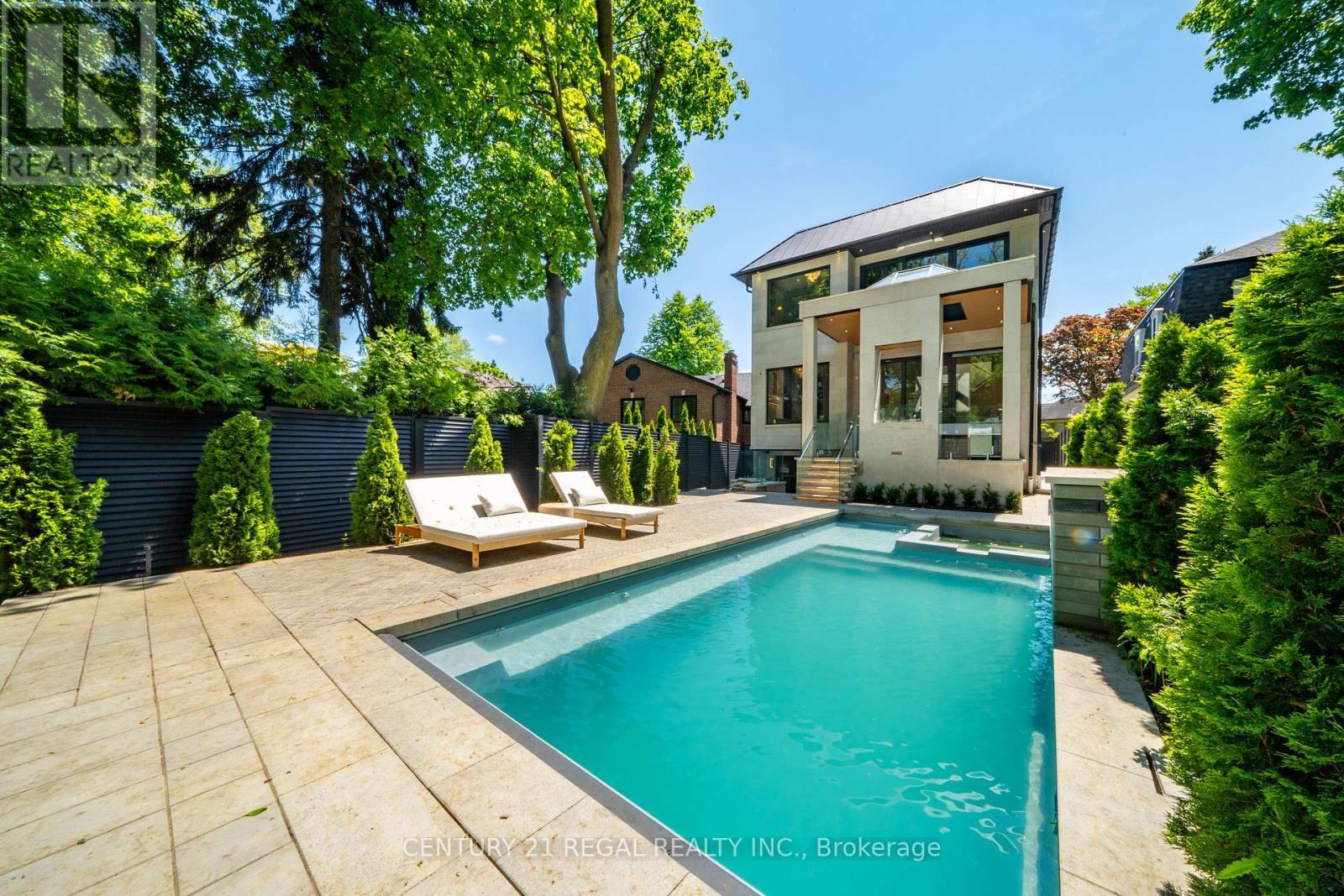 43 Wanless Crescent, Toronto, ON - Outdoor With In Ground Pool