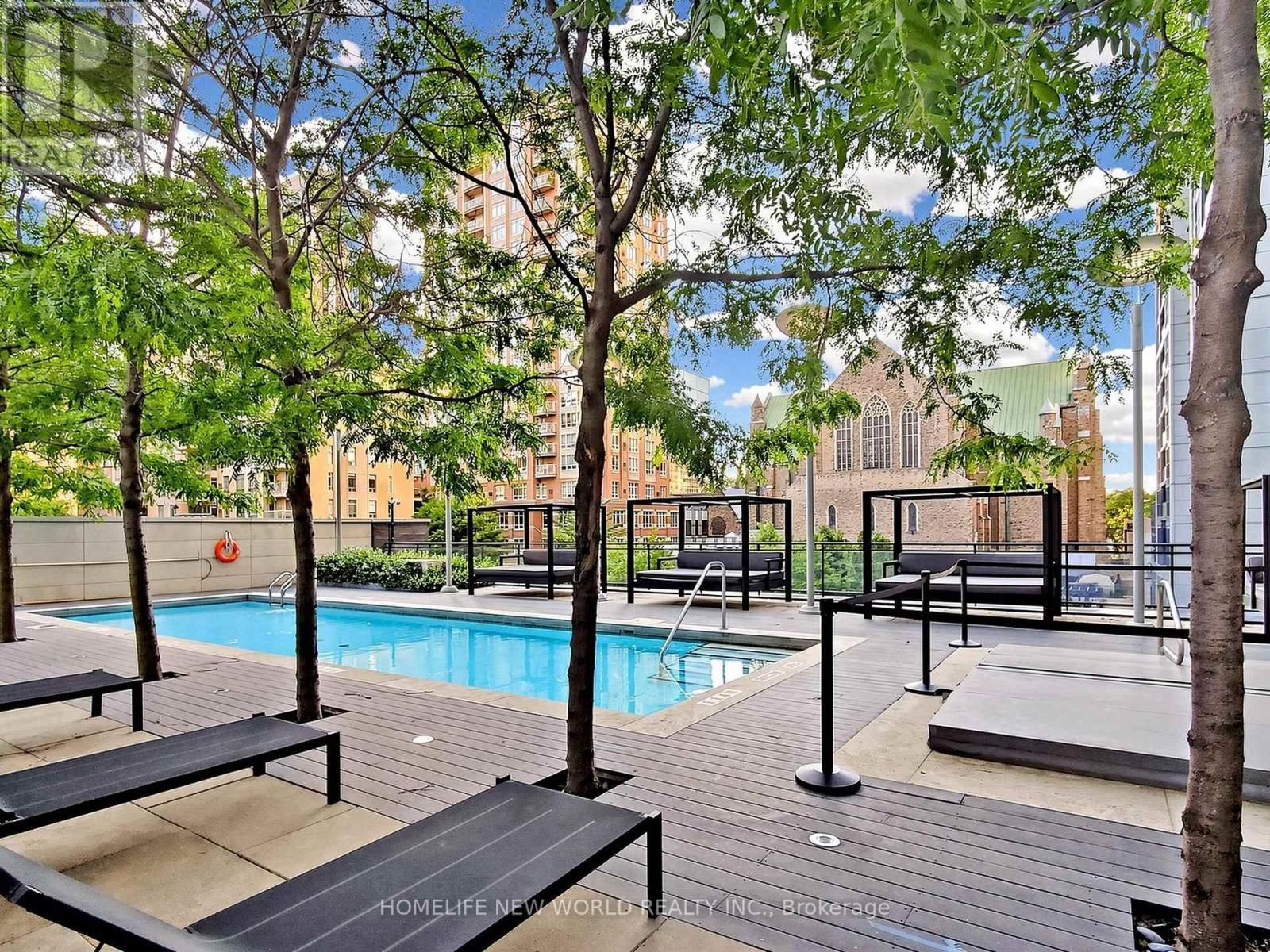 1406 - 110 Charles Street E, Toronto, ON - Outdoor With In Ground Pool