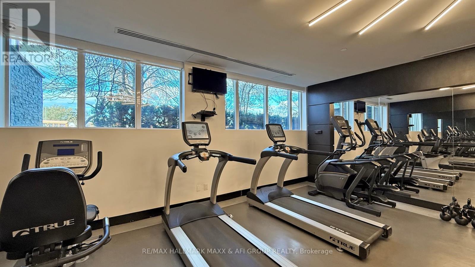 617 - 399 Spring Garden Avenue, Toronto, ON - Indoor Photo Showing Gym Room