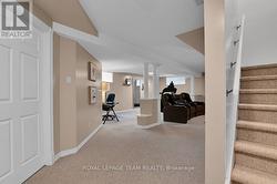 Extra room for the family in the finished basement -