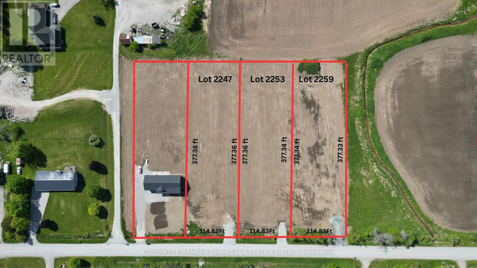 Lot Lines shown are approximate. - 2247 Concession 10 Road, Ramara, ON